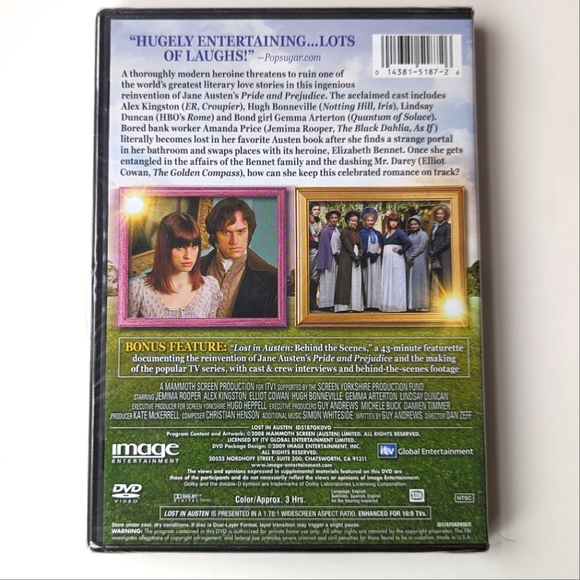 2/$15 NWT Lost In Austin DVD - Same Story Different Centuries - Picture 2 of 2